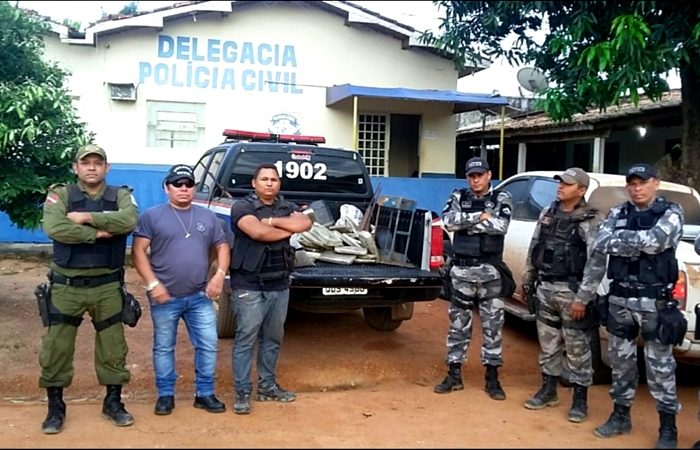 Operação integrada das polícias fecha fábrica de maconha em Santana do Araguaia-PA
