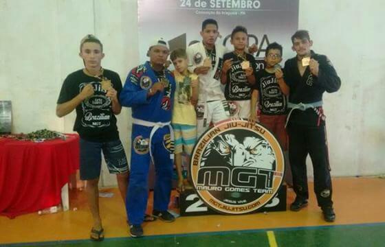 Com ajuda de Santana do Araguaia, atletas de Vila Rica são campeões de Jiu Jitsu