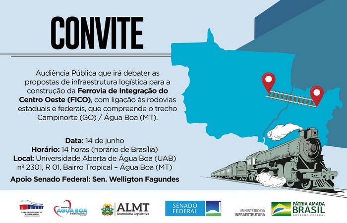 AL realiza audiência pública sobre a FICO em Água Boa-MT