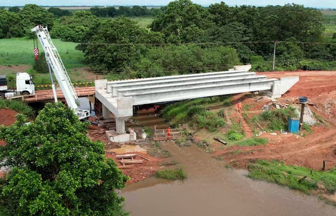DNIT avança com obras de adequação e reforça estrutura da BR-158 com conclusão de três novas pontes no Sul do Pará 