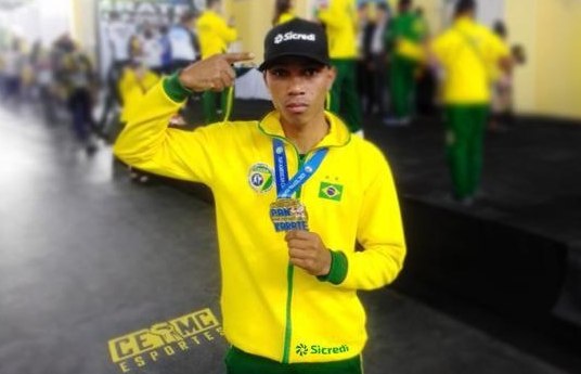 Atleta de Santa Cruz do Xingu patrocinado pela Sicredi Araxingu se classifica para disputar o Mundial de Karatê