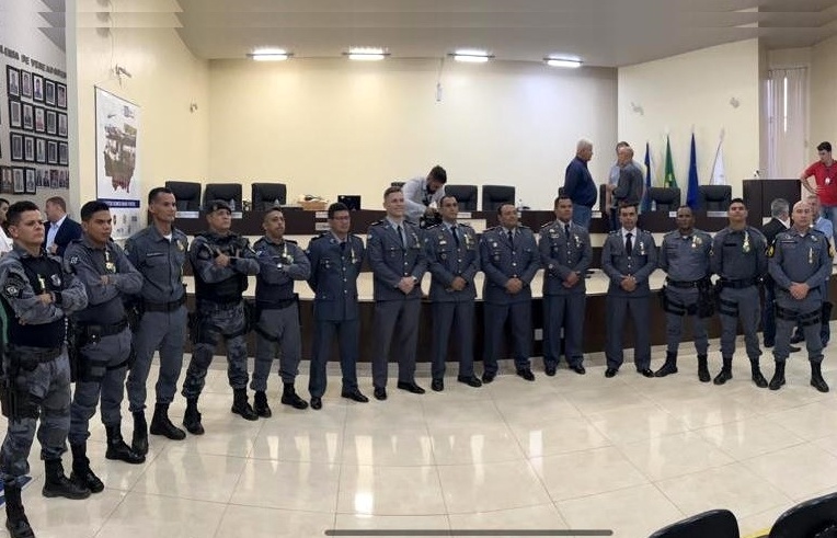 Policiais do Risp com sede em Vila Rica são condecorados por redução de índices criminais no Araguaia