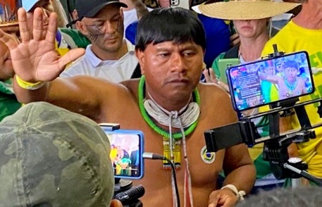 Prisão de indígena da região Araguaia causa  inúmeros protestos e depredação em Brasília 
