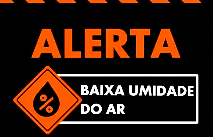 Inmet emite alerta de baixa umidade do ar para todas as cidades do Norte Araguaia