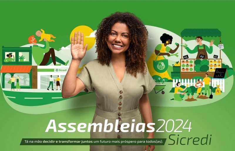 Presidente da Sicredi Araxingu reforça a importância dos associados votarem na Assembleia - Prazo final é 08 de abril